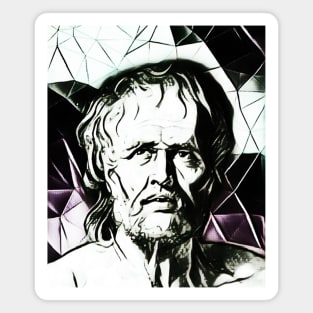 Lucius Annaeus Seneca Black and White Portrait | Lucius Annaeus Seneca Artwork 3 Magnet